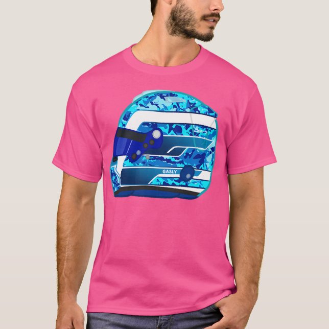 T-shirt Casque Pierre Gasly 2025 (Devant)