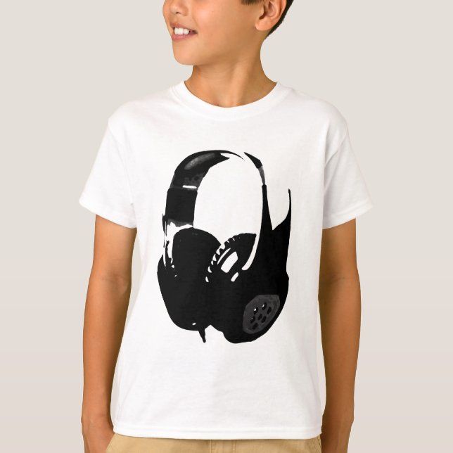 T-shirt Casque Pop Art (Devant)