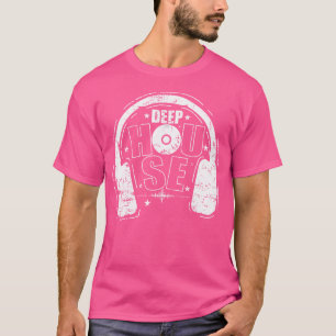 T-shirt Casque pour Musique de Danse Deep House