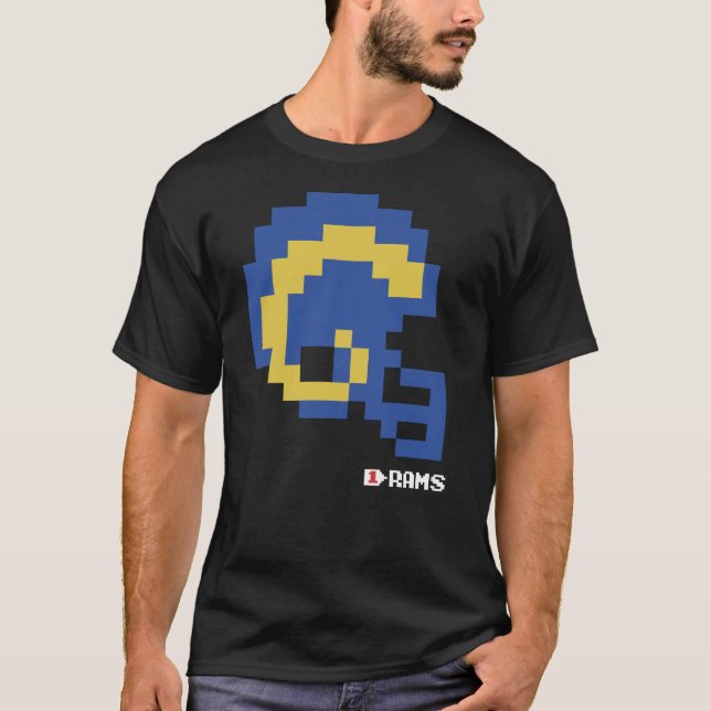 T-shirt casque Rams Tecmo Bowl (Devant)