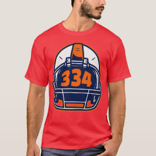 T-shirt Casque rétro 334 Indicatif régional Auburn Alabama