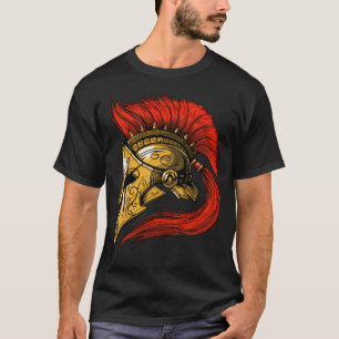 T-shirt Casque Spartan