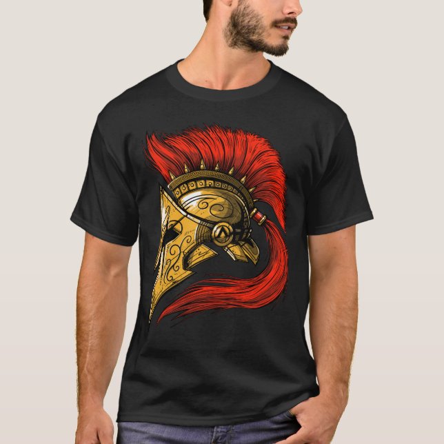 T-shirt Casque Spartan (Devant)