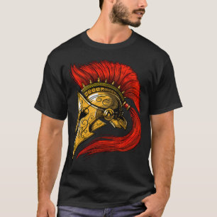 T-shirt Casque spartiate