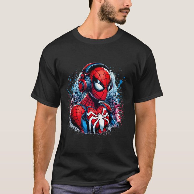 T-shirt Casque Spidey (Devant)