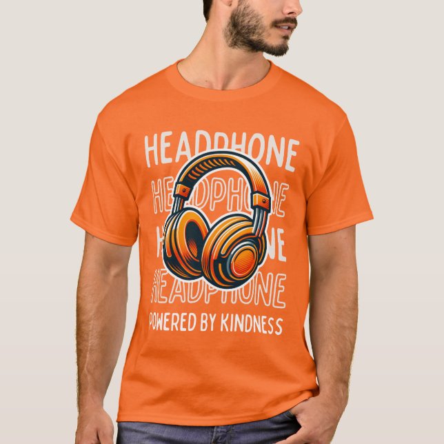 T-shirt Casques alimentés par la gentillesse (Devant)
