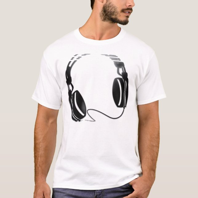 T-shirt Casques audio (Devant)