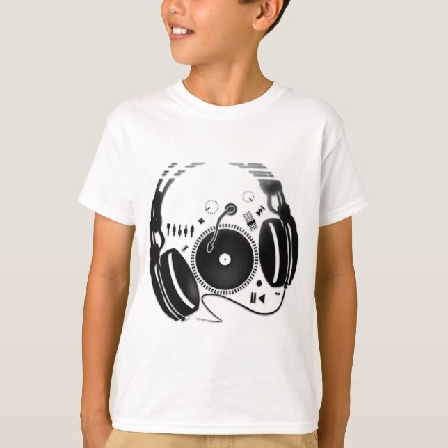 T-shirt Casques audio (Devant)