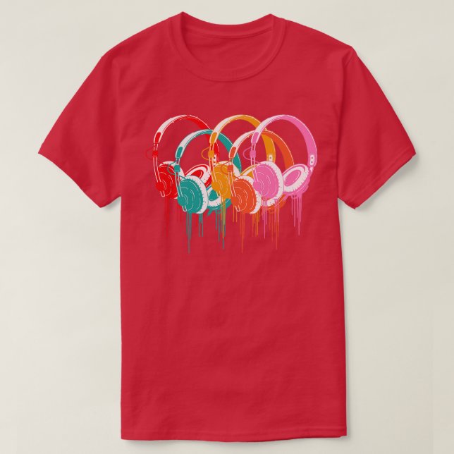 T-shirt Casques colorés (Design devant)