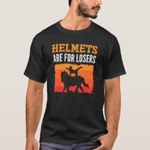 T-shirt Casques d'équitation sont pour les perdants équita