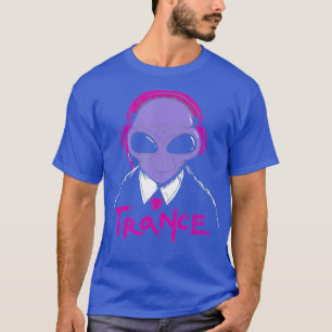 T-shirt Casques DJ Disco Party Trance Musique Tee