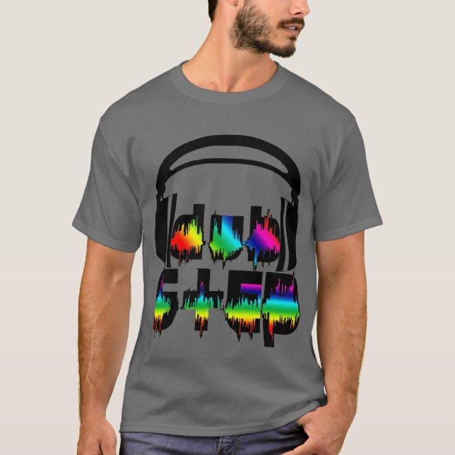 T-shirt Casques Dubstep (Devant)