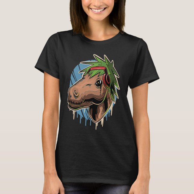 T-shirt Casques Keta Horse Techno Dj Ketamine (Devant)