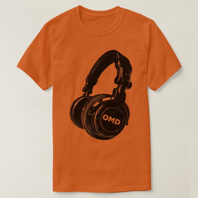 T-shirt Casques Retro OMD (Design devant)