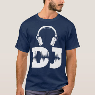 T-shirt Casques Techno DJ Musique