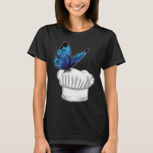 T-shirt Casquette chef papillon