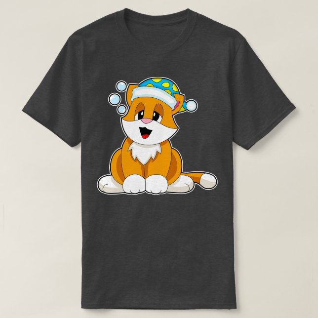 T-shirt Casquette couchée (Design devant)