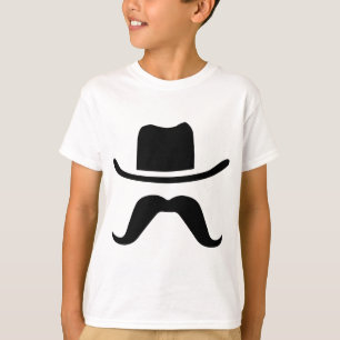 T-shirt Casquette Cowboy et Moustache