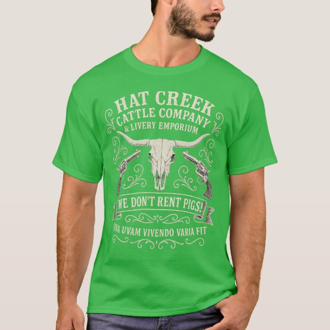 T-SHIRT CASQUETTE CREEK CATTLE COMPANY & LIVERY EMPORIUM (Devant)