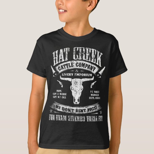 T-shirt Casquette creek compagnie de bétail livery emporiu (Devant)