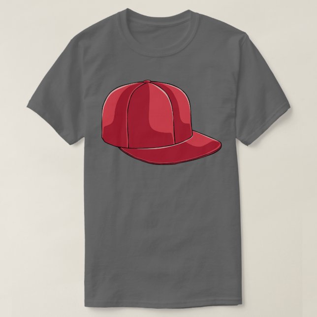 T-shirt Casquette de baseball Snapback (Design devant)