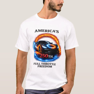 T-shirt Casquette de camionneur America 250 Full Throttle 