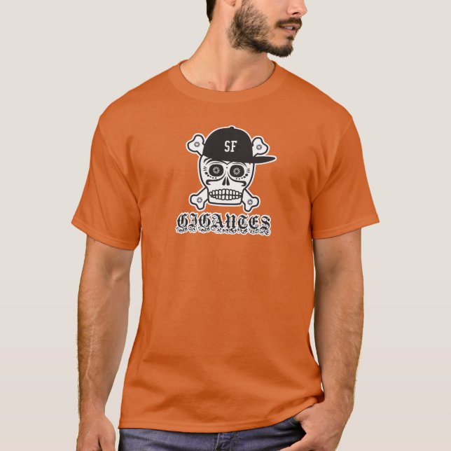 T-shirt Casquette de crâne de Gigantes (Devant)