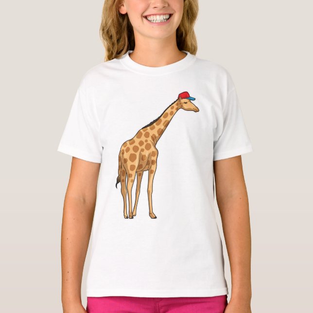 T-shirt Casquette de girafe (Devant)