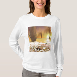 T-shirt Casquette de glace polaire sud de Martian