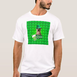 T-shirt Casquette de la Saint-Patrick Jour du Chien à Taur
