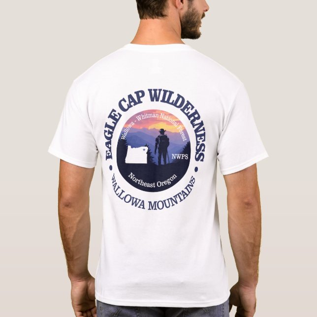 T-shirt Casquette de l'aigle sauvage (rd2) (Dos)