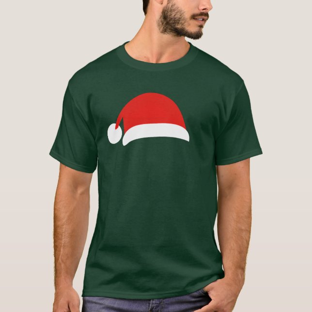 T-shirt Casquette de Noël amis de Noël (Devant)