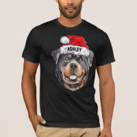 Casquette de Noël mignon Rottweiler Chien grand