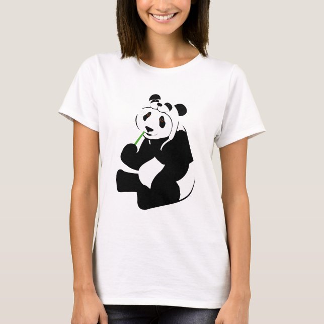 T-shirt Casquette de panda (Devant)