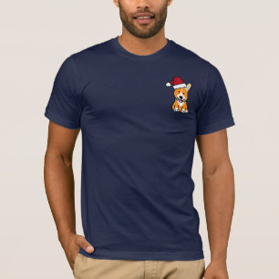T-shirt Casquette de Père Noël de Noël de Gallois de