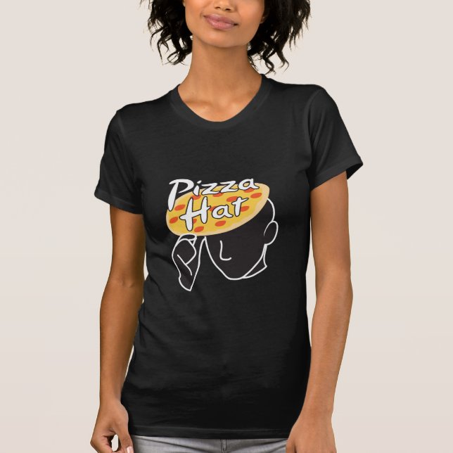 T-shirt Casquette de pizza (Devant)