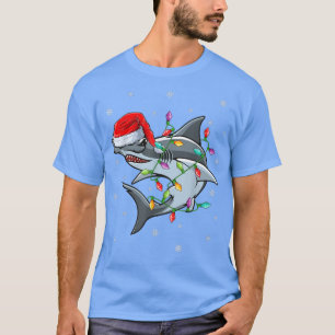 T-shirt Casquette de rennes d'éclairage de Noël Hammerhead