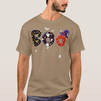 T-shirt Casquette De Sorcière De Boo Avec Araignées Et Cha