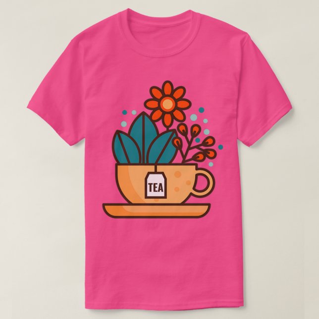 T-shirt Casquette de thé (Design devant)