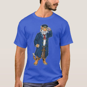 T-shirt Casquette de voile de tigre