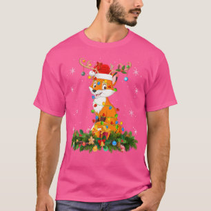 T-shirt Casquette des Rennes de Noël Père Noël Fox Noël