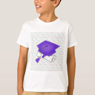 T-shirt Casquette d'obtention du diplôme et diplôme