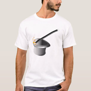 T-shirt Casquette et baguette magique magiques