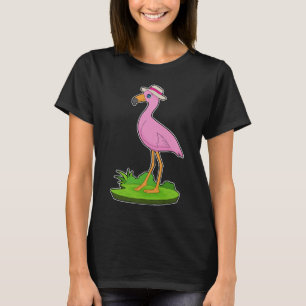 T-shirt Casquette Flamant rose