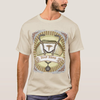 T-shirt Casquette infirmière Sepia