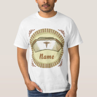 T-shirt Casquette infirmière Sepia