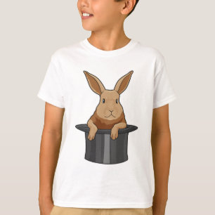 T-shirt Casquette magicien lapin