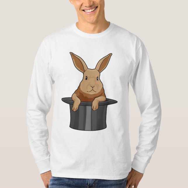 T-shirt Casquette magicien lapin (Devant)