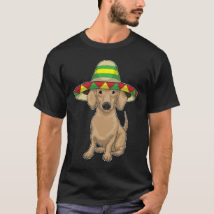 T-shirt Casquette mexicain Dachshund