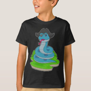 T-shirt Casquette Pirate Serpent
